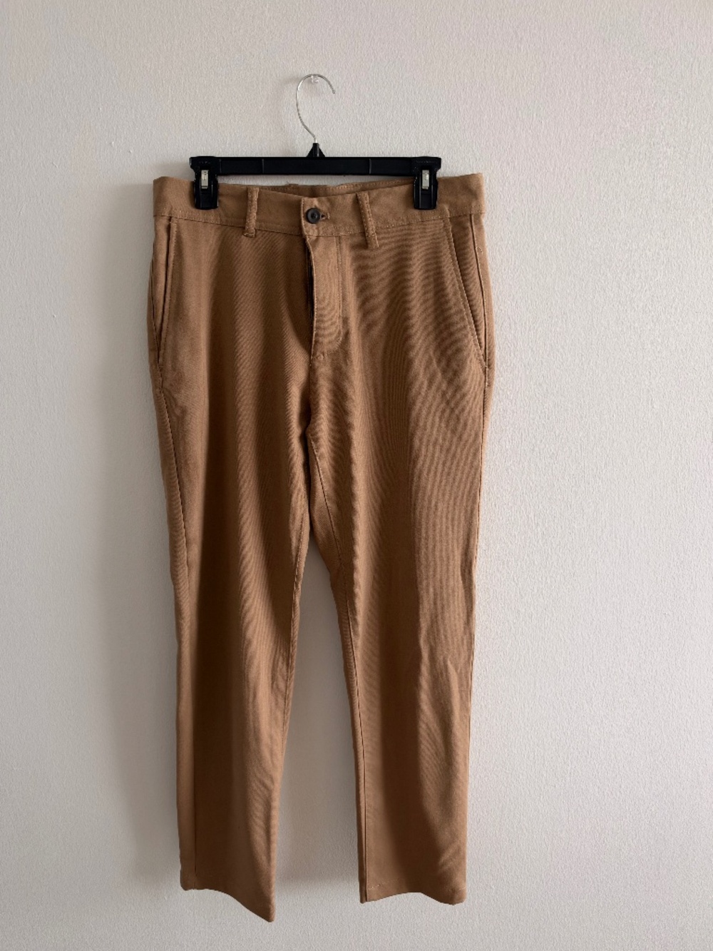 Zara Men Tan Slim Fit Chino Pants